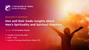 Research Seminar: Men and their Gods